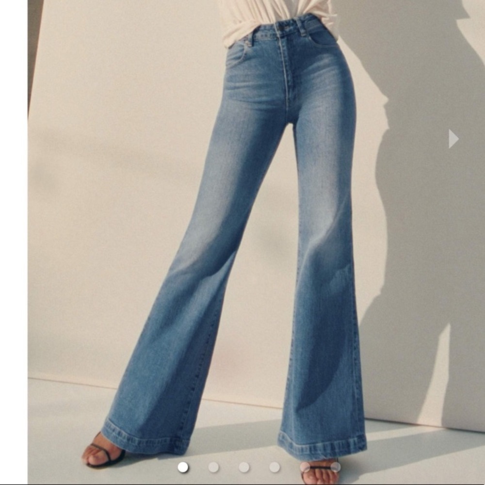 ROLLA’S High Rise Flare Jeans Blue Size 27